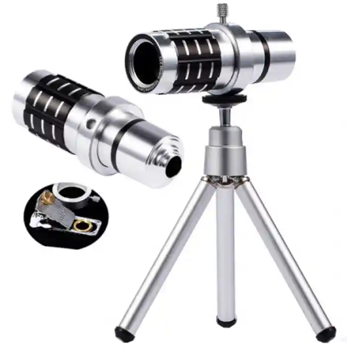 12x Zoom Mobile Telephoto metal Lens